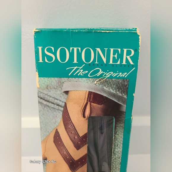 Vintage Aris Isotoner The Original GREY Women's One Size Driving Gloves - Picture 2 of 13